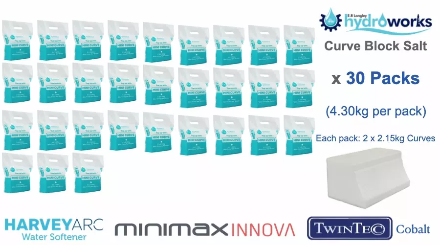 30 packs harvey mini curve salt